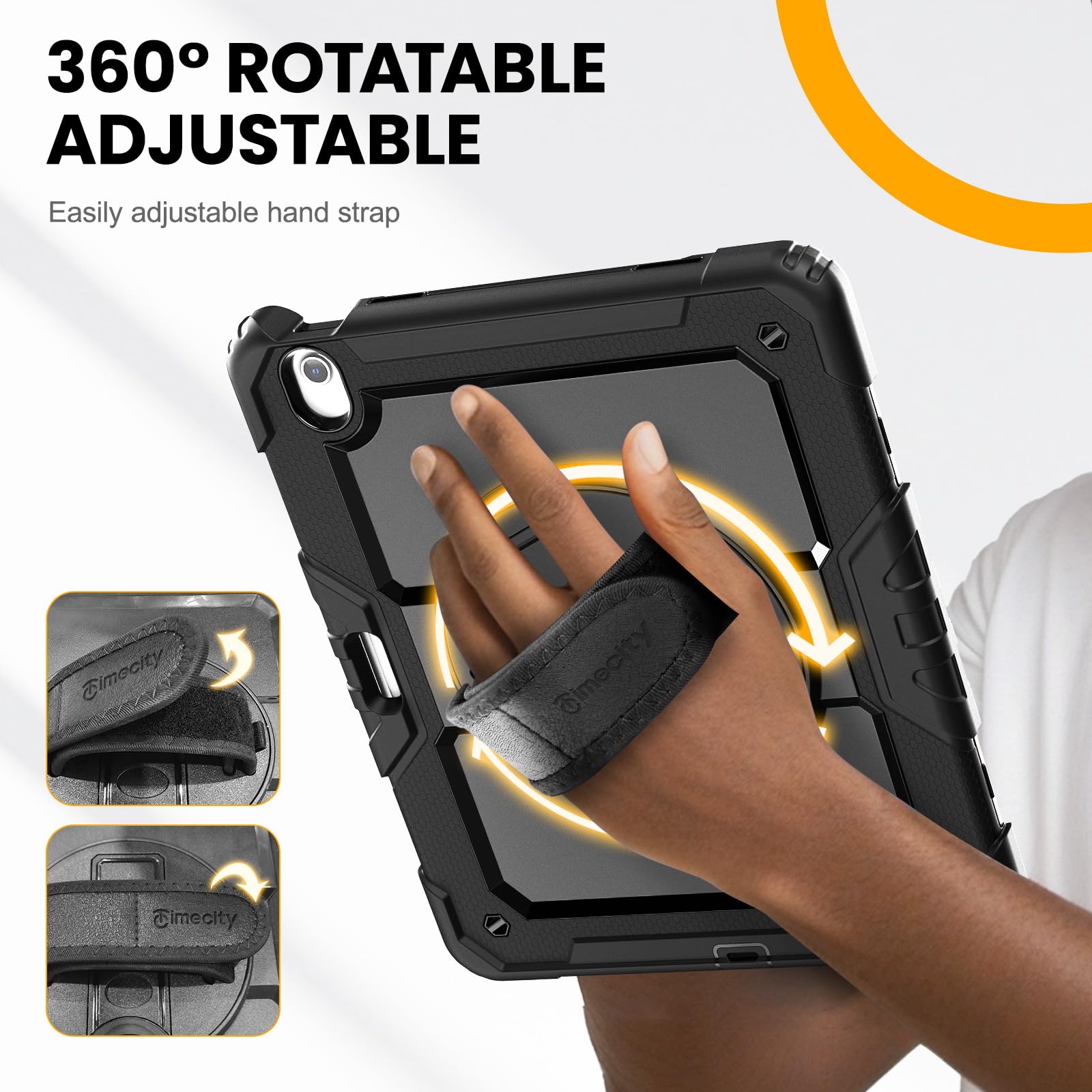 Amazon.co.jp: Timecity iPad Air 13インチ (M2/M3) 専用ケース 耐衝撃